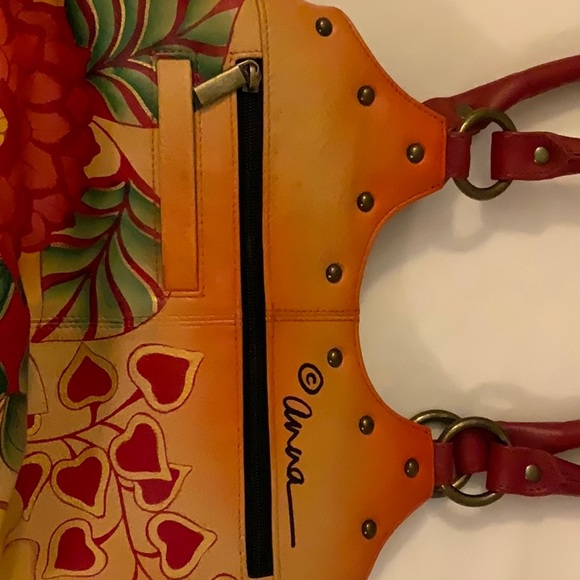 Anna by Anuschka Hobo Bag & Wallet - Picture 9 of 13